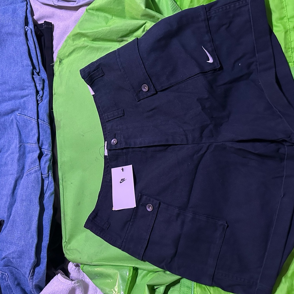 Nike Black Cargo Shorts